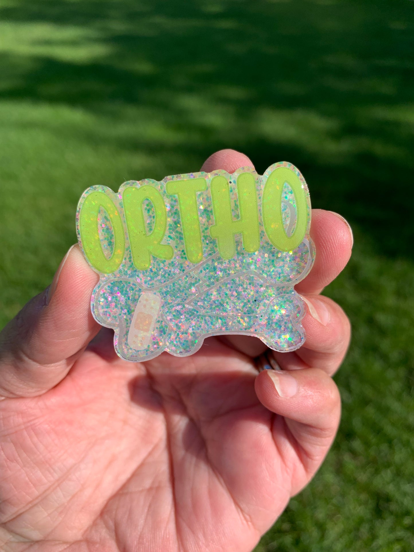 Ortho Badge Topper (Acrylic Only!)