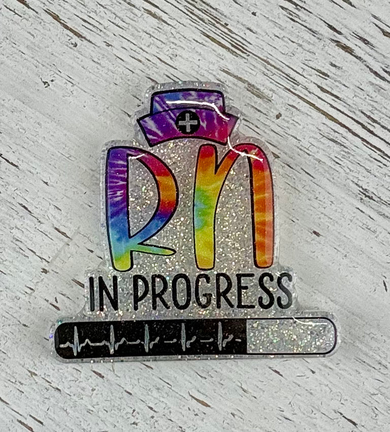 RN In Progress Badge Topper