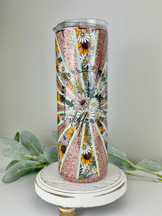 Wildflowers 20oz Stainless Steel Tumbler