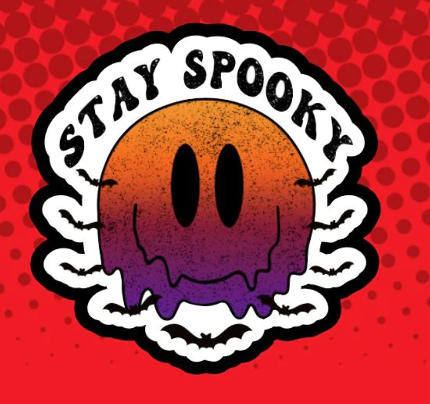Stay Spooky Badge Topper (Acrylic Only!)