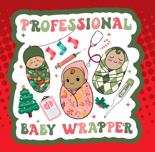 Professional Baby Wrapper 2 Badge Topper