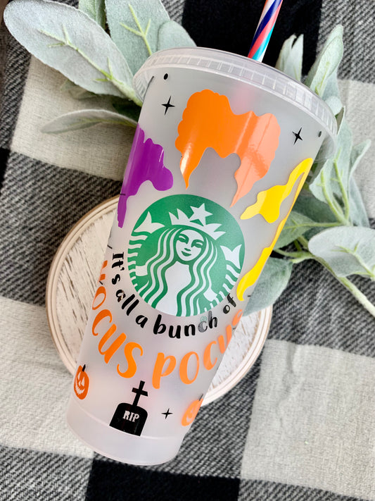 Hocus Pocus 24 oz Reusable Cup!