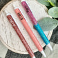 Solid or Ombre Personalized Ballpoint Glitter Pen