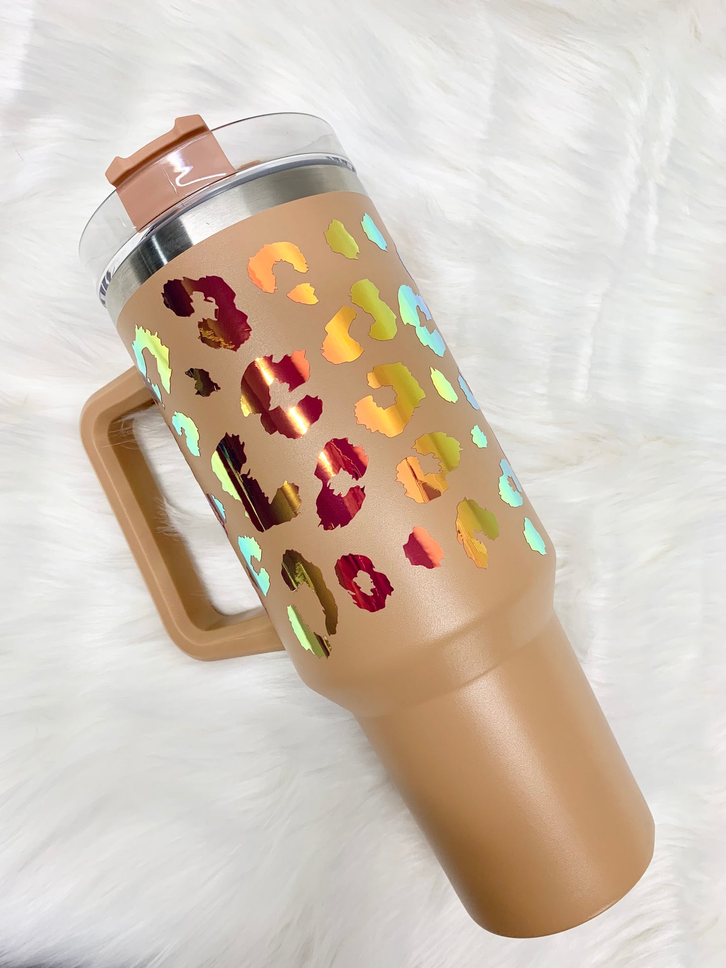 40oz. Insulated Travel Tumbler (Stanley Dupe)
