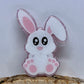 Sitting Bunny Badge Topper (Acrylic Only!)